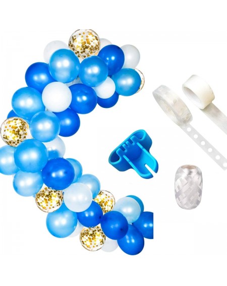 Balloons Balloon Garland Kit Balloon Arch Garland- Blue and White Balloon Arch Garland Kit (Total 114pcs) for Blue and White ...