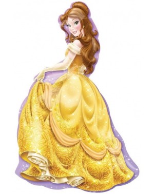 Balloons Beauty and The Beast Belle Birthday Party Balloon supplies decorations - C912O21JN0M $21.43