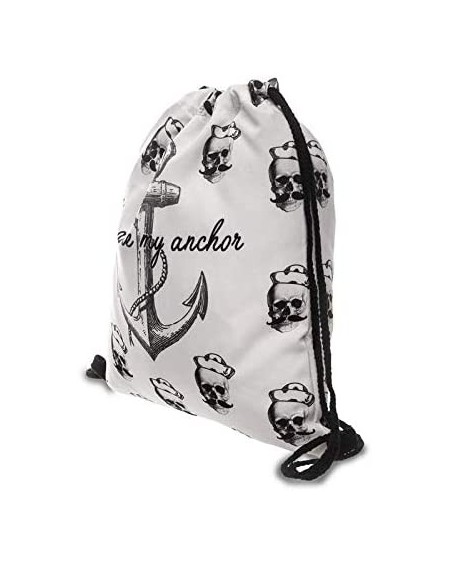 Party Favors 2Pack Skull Drawstring Bags for Halloween Trick or Treat Tote Backpack Travel Sport Gym Sackpack for Men Women K...