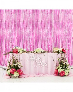 Photobooth Props Metallic Foil Fringe Curtain Tinsel Shimmer Party Backdrop Photo Booth Props Birthday Wedding Celebration Dé...