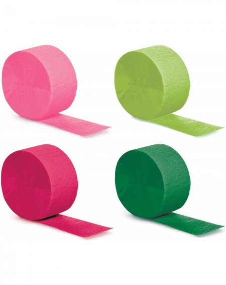Streamers Watermelon Crepe Paper Streamers for Fruit Party or Tropical Birthday (4 Pack) - CN18Z4RA2I2 $27.60