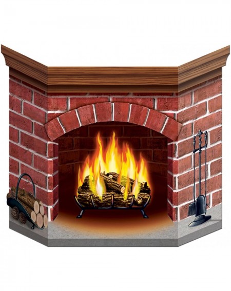 Adult Novelty Brick Fireplace Stand-Up Party Accessory (1 count) (1/Pkg) - CS113TWSP4V $10.35