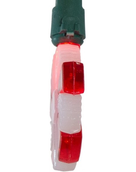 Indoor String Lights 20-Light Red Candy LED Light Set - CI11TCQCPJ9 $17.17