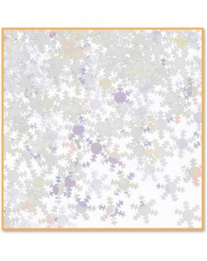 Confetti Iridescent Snowflakes Confetti- 1 piece - C311BX1EPX5 $9.26