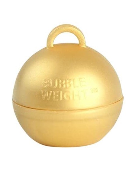 Balloons Bubble Weight Balloon Weight- 35g- Metallic Gold- 10 Piece - Metallic Gold - CF11N9ECTQ9 $21.12