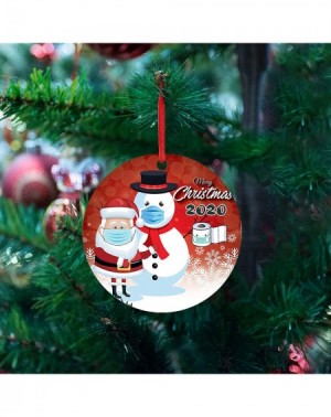 Ornaments Santa Wearing 2020 Christmas Tree Ornament Funny Xmas Gift Limited Edition Gifts Presents Tree Decoration Hilarious...