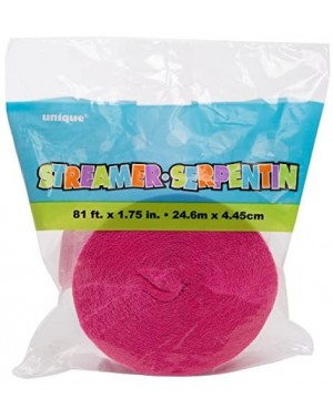 Streamers party decoration- 81ft- Bright Pink - Bright Pink - CH12O42RK4N $9.49