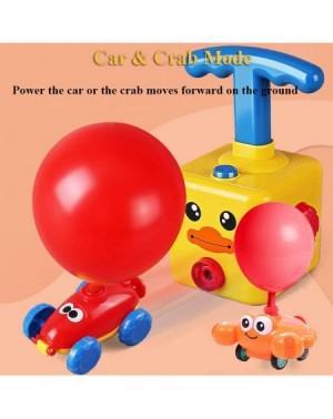 Balloons Balloon Powered Car Balloon Launch Toy Inertial Power Vehicle Toy Air Powered Racer Launcher Spaceman Rocket Cute Cr...