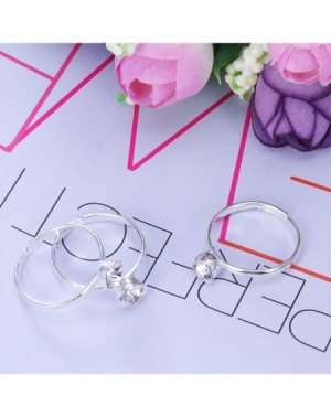 Favors 52 Pack Bridal Shower Rings Silver Diamond Rings for Party Supply Table Decorations Favor Accents - CO1879I6NY6 $11.50