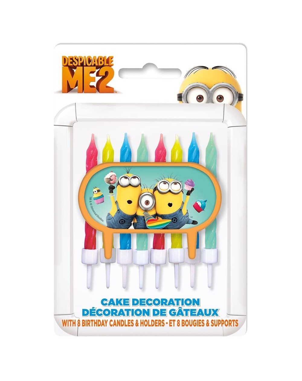 Birthday Candles Despicable Me Minions Cake Topper & Birthday Candle Set - CH11JDTDZB7 $8.62