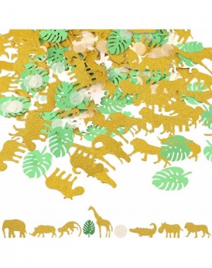 Party Favors 200 Pieces Jungle Animal Confetti Safari Theme Table Confetti Zoo Animal Shape Glitter Confetti for Baby Shower ...