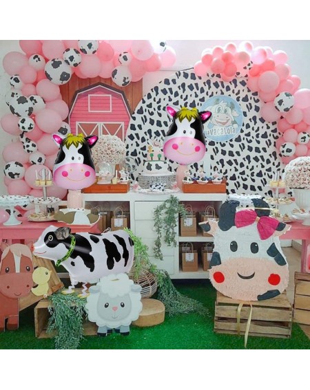 Party Packs 165 Pcs Cow Party Supplies Plate Balloon Birthday Decorations Set - Farm Party Dinnerware Cow Plates Cups Cutlery...