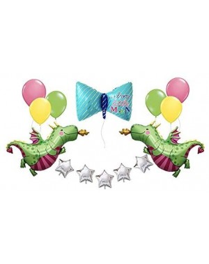 Balloons Children's Birthday Party Balloons- Fire-breathing Dragon Aluminum Balloons - CS18X4H9UHC $11.51