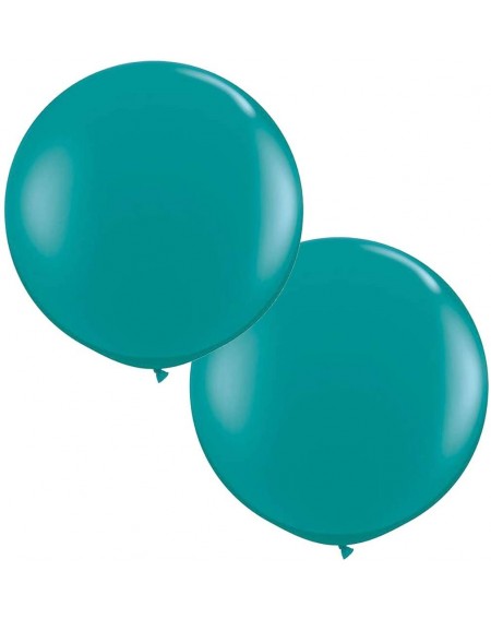 Balloons 3-Foot Huge 36-inch Latex Balloon Party Kit with Gold Cards & Gifts Sign- Aqua Turquoise- 2-Pack- for Peacock Gradua...