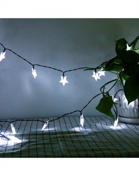 Outdoor String Lights Solar Star Lights- 40ft/12m 80 LED White Star String Lights- Waterproof Outdoor Solar Lights for Home/Y...