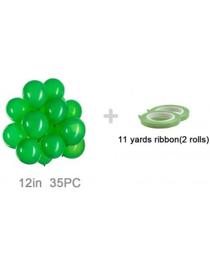 Balloons 12 Inch Green Balloons Helium Light Green Latex Balloons for Birthday Party Decorations Supplies Pack of 35-Thick 3....