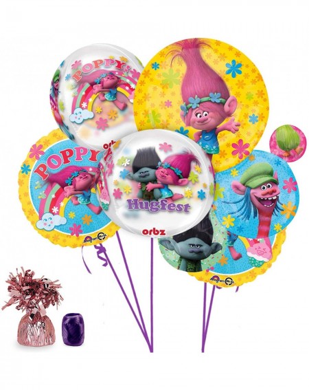 Party Packs Trolls Ultimate Balloon Bouquet Kit - CG12M2SVRER $34.99