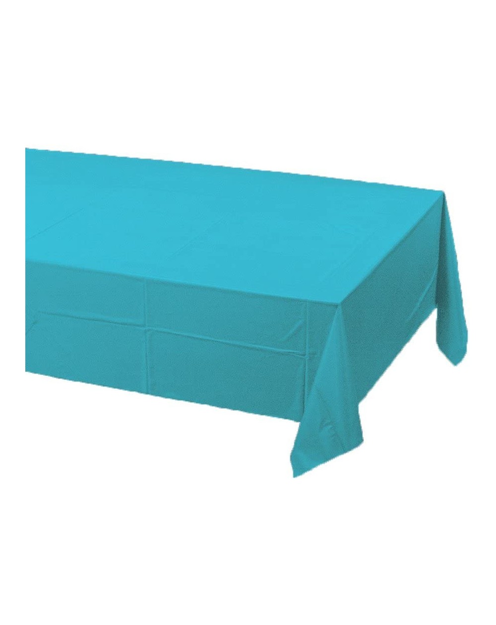 Tablecovers Paper Banquet Table Cover- Bermuda Blue - CM119A3FUOP $10.37