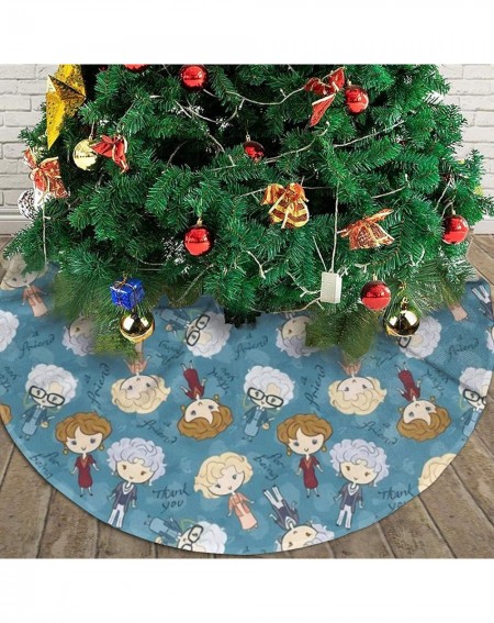 Tree Skirts Golden Girls Christmas Tree Skirt for Merry Christmas Party Tree Decoration 36 inch - Golden Girls - CK19G3RL3G4 ...