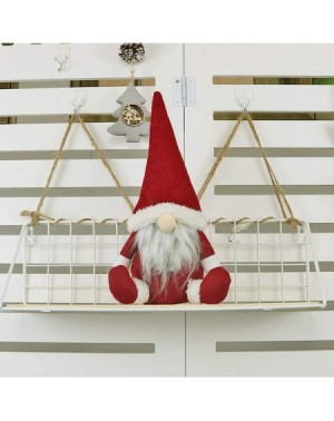 Outdoor String Lights Swedish Christmas Santa Gnome Plush Doll- Handmade Scandinavian Tomte Nordic Nisse Sockerbit Elf Dwarf ...