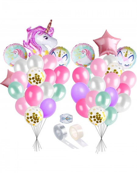 Balloons 145Pcs Party Decorations for Unicorn Balloon Garland and Arch Kit with Tying Tool for Unicorn Theme Baby Shower Wedd...