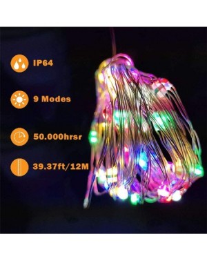 Indoor String Lights Fairy String Lights Curtain Lights Battery Operated with Remote Control Twinkle Dimmable String Lights W...