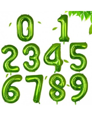 Balloons 40 Inch Green Jumbo Digital Number Balloons 7 Huge Giant Balloons Foil Mylar Number Balloons for Birthday Party-Wedd...