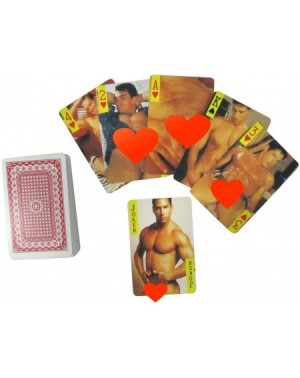 Party Games & Activities Naked Men Stripper Playing Card Poker Deck Nude Bachelorette Party Favor Gift - CZ18A36OI6K $16.32
