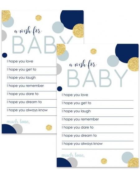Party Games & Activities Abstract Wish for Baby Shower Game (20 Pack) Advice and Best Wishes - Wishing Well Cards - Birthday ...