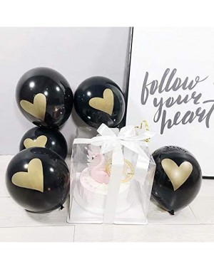 Balloons Black Ballloons 30 Pack Party Balloons Happy Birthday Balloons Black Latex Balloons Set for Baby Shower Bridal Showe...