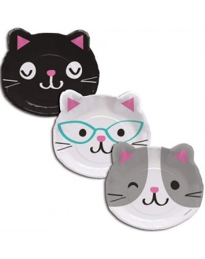 Party Packs Creative Converting Purrfect Party Cat Birthday Bundle- 16 Guests - C918QSETURI $21.96