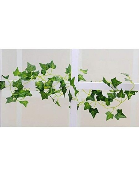 Banners & Garlands Ivy Green- Flocked- 6 Feet Garland - CR114SX33XN $11.66