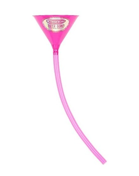 Party Games & Activities Pink Beer Bong - Pink - CE115F2NJWB $30.01