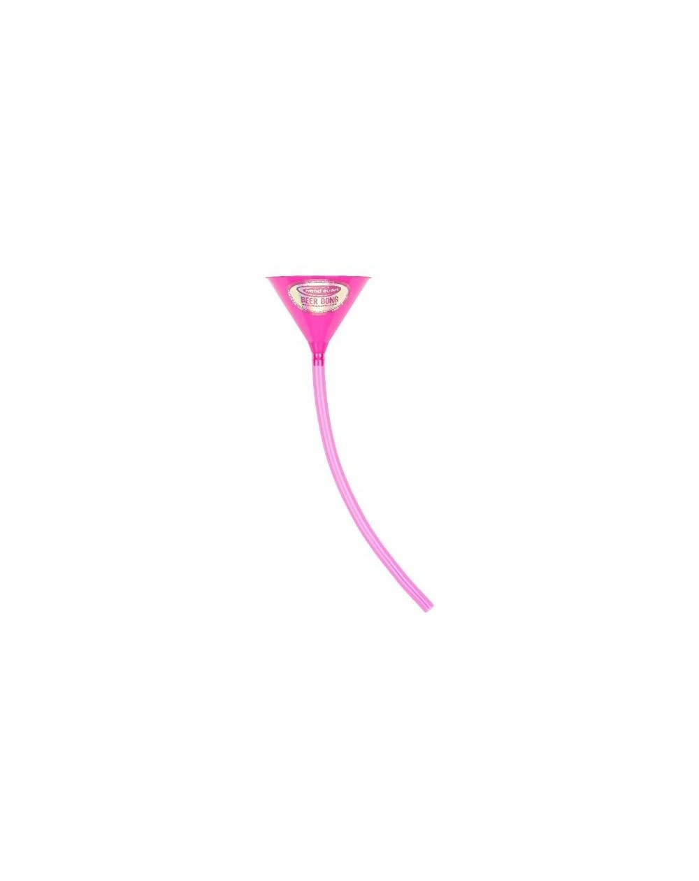 Party Games & Activities Pink Beer Bong - Pink - CE115F2NJWB $17.72