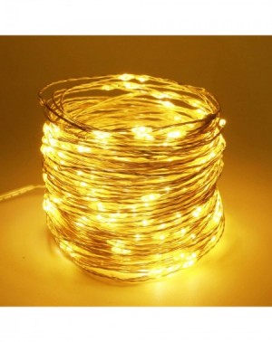 Outdoor String Lights Fairy String Lights with Adapter- 66 Ft 200 LEDs Waterproof Starry Copper Wire Lights- Home Decor Firef...