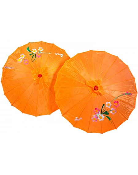 Favors PACK OF 2 Japanese Chinese Kids Size 22" Umbrella Parasol For Wedding Parties- Photography- Costumes- Cosplay- Decorat...