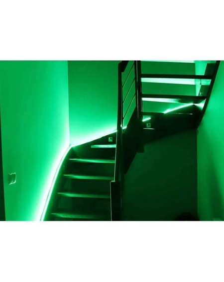 Rope Lights Green LED Strip Light- 16ft/5m SMD5050 300 LEDs 12V Flexible Non-Waterproof LED Tape/ LED Rope/ LED Ribbon 【Green...