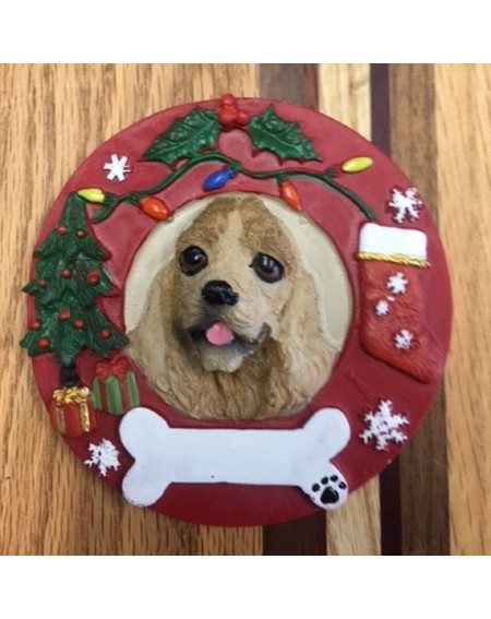 Ornaments Dog Ornament - Unpainted Ceramic Bisque - Hand Poured in The USA (Cocker Spaniel) - Cocker Spaniel - CL18I4C8WRW $1...