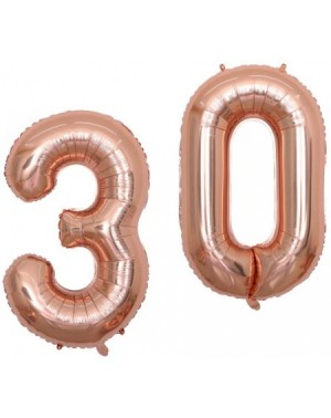 Balloons 40 inch Jumbo 30 Rose Gold Foil Balloons for Birthday Party Supplies-Anniversary Events Decorations and Graduation D...