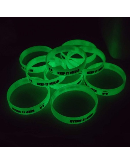 Party Favors Marshmallow Birthday Party favors Bracelets marshmallow Glow in dark - 12 PCS - CL18Y7MSZAQ $10.81