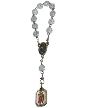 Favors Clear Mini Rosaries with Lady of Guadalupe Image/Decenario de la Virgen de Guadalupe/Party Favors/Recuerditos - CW18LG...
