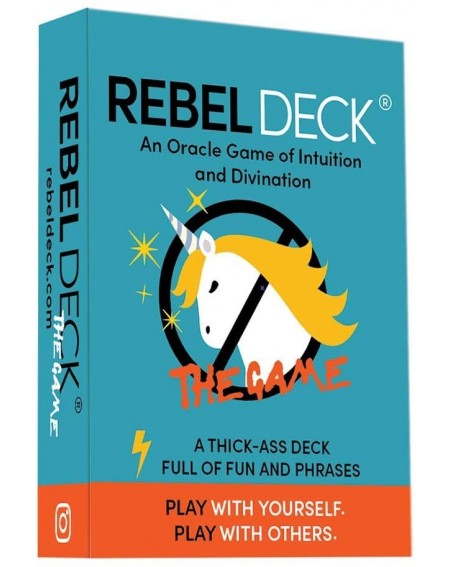 Party Games & Activities REBEL DECK- The Game- an Oracle Game of Intuition and Divination (112 Cards) - CV18OOW8HIE $56.30