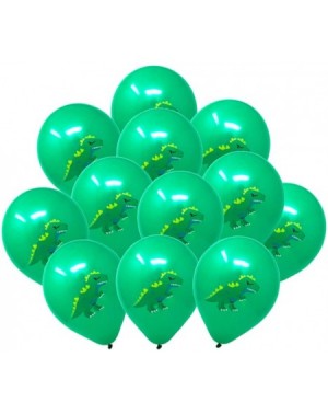 Balloons 12-Inch Dinosaur Party Latex Balloons (25pcs- Green) - Green - CD18AIL440E $12.48