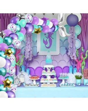 Balloons 311pcs Mermaid Party Supplies- Mermaid Tail Balloon Garland Set- Mermaid Arch Kit- for Mermaid Birthday Supplies- Un...