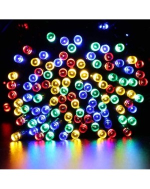 Outdoor String Lights Solar Christmas Lights- 72ft 200 LED Solar String Lights with 8 Modes- Waterproof Outdoor Christmas Str...