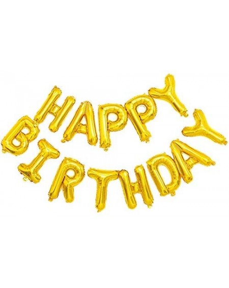 Balloons Happy Birthday Balloons-Aluminum Foil Banner Balloons for Birthday Party Decorations and Supplies Anniversary Events...