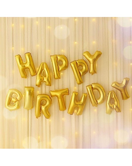 Balloons Happy Birthday Balloons-Aluminum Foil Banner Balloons for Birthday Party Decorations and Supplies Anniversary Events...