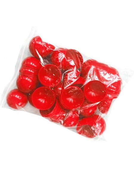 Favors Beer Pong Balls Plastic Lottery Balls Hollow Table Activity Balls Game Party Supply 40mm Diameter 25pcs - Red - C718WZ...