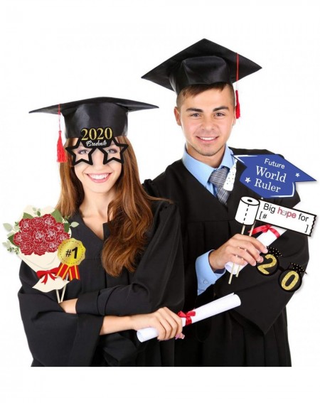 Photobooth Props 32Count Graduation Photo Booth Props- Graduation Quarantine Photo Props Quarantined Social Distancing Class ...