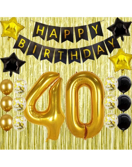 Balloons 40th Birthday Decorations for 40th Birthday Men Or 40 Birthday Women 40th Birthday Decorations Balloons Kits for Him...